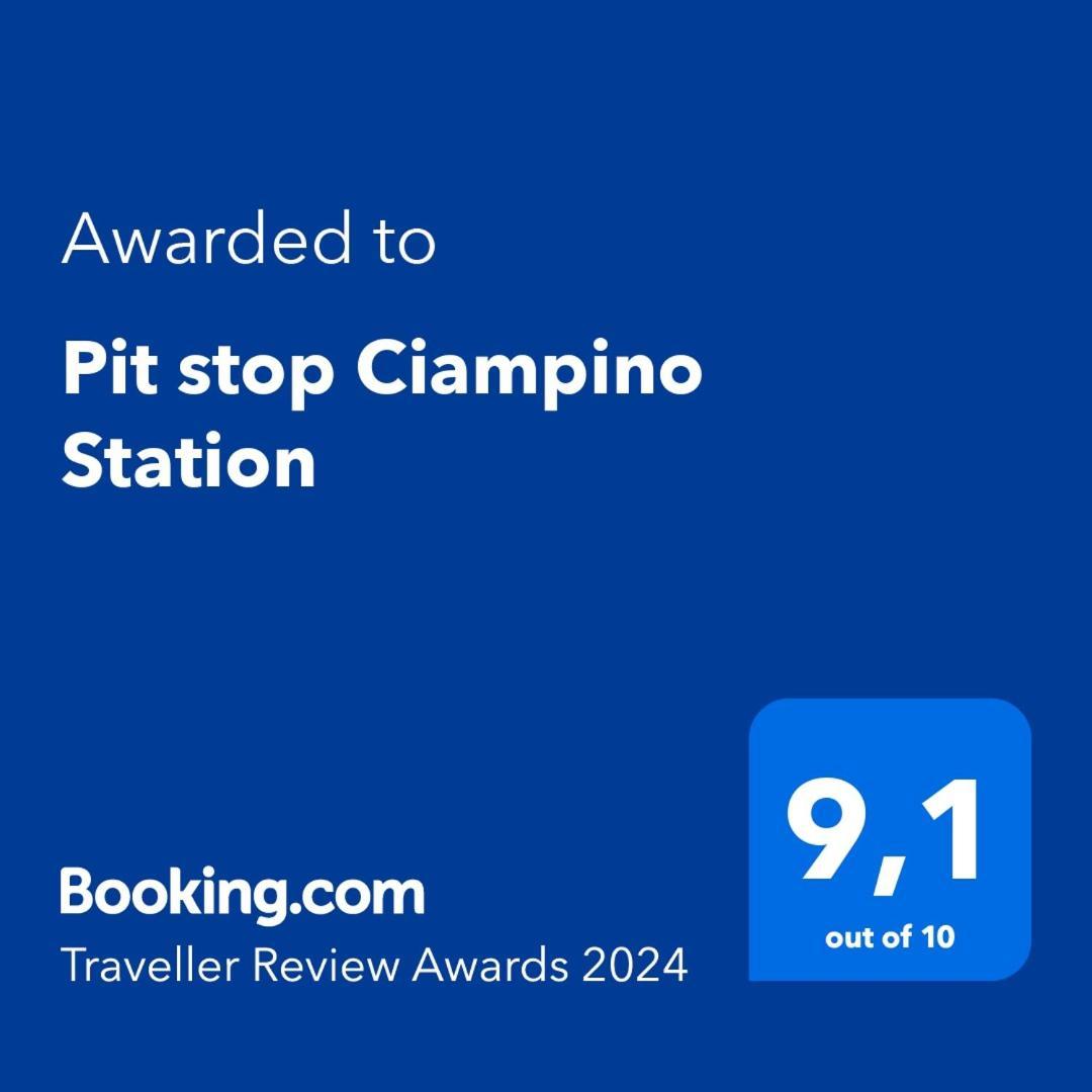 Pit Stop Ciampino Station Panzió Kültér fotó